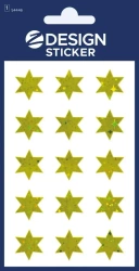 Naklejki foliowe - złote gwiazdki - Zdesign