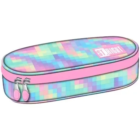 Piórnik saszetka z wewnętrzną klapką Pastel Pixels - ST-MAJEWSKI