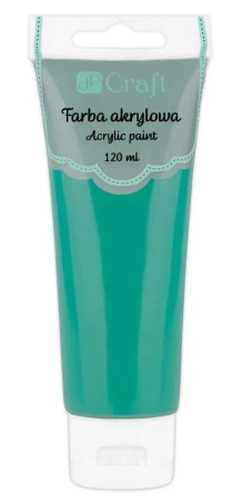 Farba akrylowa ciemnozielona 120ml - Dalprint dpCraft