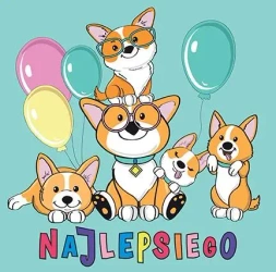 Karnet KW Cute pieski - Henry