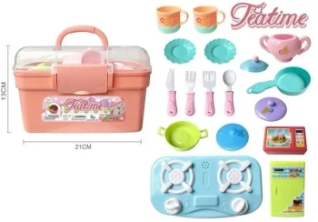 Zestaw kuchenny w kuferku - Merkpol