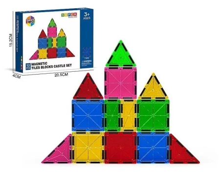 Klocki magnetyczne 13el - ADAR