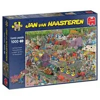 Puzzle 1000 Parada kwiatów - Jumbo