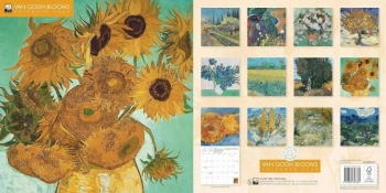 Kalendarz 2026 ścienny Kwiaty Vincent van Gogh - Flame Tree