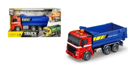 Maszyna budowlana wywrotka ze światłem i dźwiękiem - SWEDE