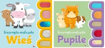 Sensoryka Maluszka Wieś + Pupile PAKIET AWM - Natalia Kawałko-Dzikowska