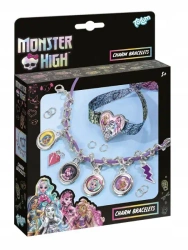 Zestaw do robienia bransoletek z charmsami Monster High - Totum