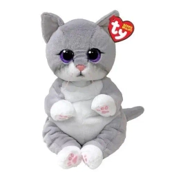 Beanie Bellies Morgan - szary kot 24cm - TY