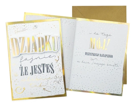 Kartka okolicznościowa dla dziadka. DK-1097 DBD - Passion Cards