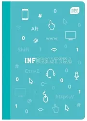 Zeszyt A5/60K kratka PP Informatyka (10szt) - INTERDRUK