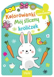 Mój śliczny króliczek. Kolorowanka z wykrojnikiem - opracowanie zbiorowe