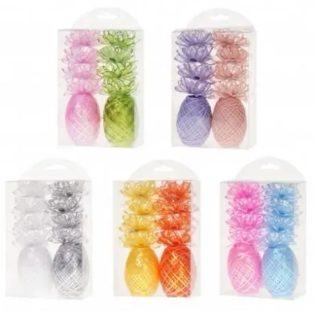 Zestaw rozetka 5,5cm+ kokon 5mm/10m 2szt mix - Rozette