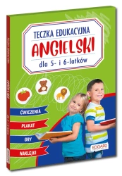 Angielski. Teczka edukacyjna. Dla 5- i 6-latków - praca zbiorowa