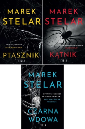 Cykl Heinrich Vogel Ptasznik + Czarna wdowa + Kątnik Marek Stelar - Marek Stelar