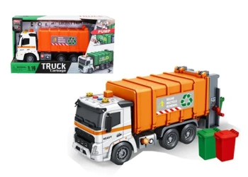 Śmieciarka z dźwiękiem i światłem - SWEDE