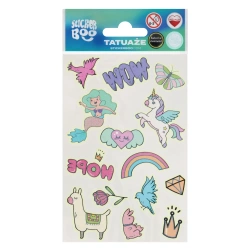 Tatuaż świecący w ciemności Girl - Sticker Boo