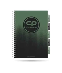 Kołozeszyt A4 100k kratka PP Coolpack gradient grass - PATIO