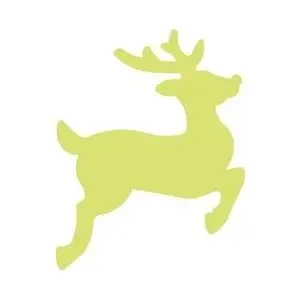 Dziurkacz ozdobny renifer 7,5cm - Dalprint dpCraft