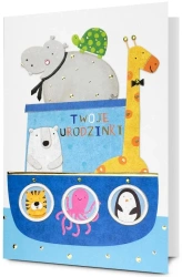 Karnet Urodziny - Pan Dragon