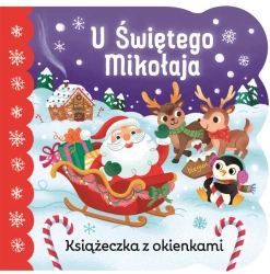 Książeczka z okienkami. U Świętego Mikołaja - Holly Berry-Byrd