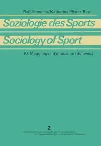 Soziologie Des Sports / Sociology of Sport - Rolf Albonico