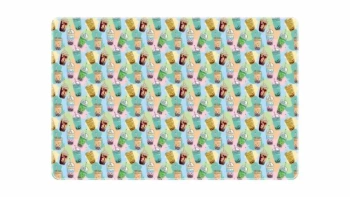 Podkład na biurko 58x38 bubble tea - Biurfol