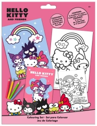 Zestaw do kolorowania Hello Kitty HK50189 - Kids Euroswan