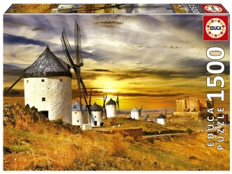 Puzzle 1500 Consuegra, Hiszpania - Educa