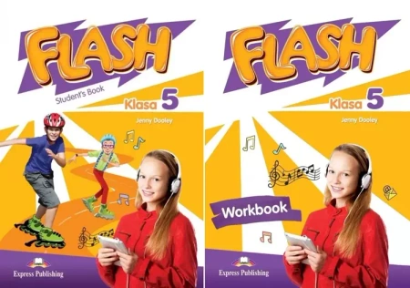 Flash 5 Podręcznik Zeszyt ćwiczeń Jenny Dooley - Jenny Dooley