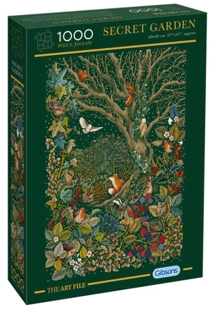 Puzzle 1000 Sekretny ogród - Gibsons