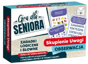 Gra dla Seniora. Skupienie uwagi - Obserwacja - Kangur