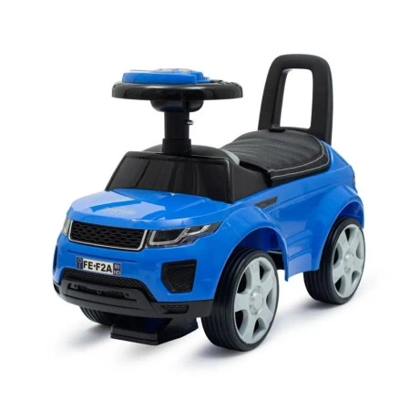 Jeździk SUV ekoskóra Prime niebieski - Baby Mix