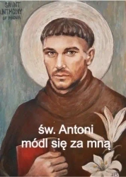 Magnes na lodówkę - Św. Antoni Padewski - Petrus