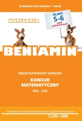 Matematyka z wesołym kangurem Kategoria Beniamin 2025 - Opracowania Zbiorowe