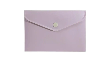 Teczka koperta A6 PP róż morandi - Biurfol