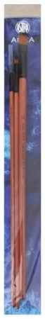 Zestaw pędzli nylon Artea 3 szt. - ASTRA art-pap