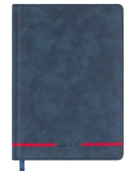 Kalendarz książkowy 2026 A5 niebieski EASY - Easy Stationery