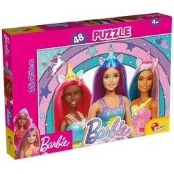 Puzzle dwustronne 48 Barbie magic unicorn - Lisciani