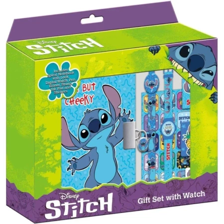 Pamiętnik z zegarkiem Lilo&Stitch - Diakakis