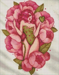 Diamentowa mozaika - Delikatność wiosny 40x50cm - Ideyka