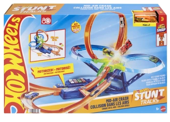 Hot Wheels The Hot Ones Powietrzna kraksa Zestaw torów