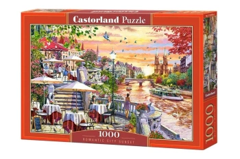 Puzzle 1000 Romantic City Sunset - Castorland