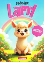 Kolorowanka z naklejkami Radosne lamy - opracowanie zbiorowe