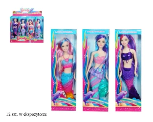 Lalka syrenka ze świecącym ogonem - SWEDE