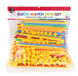 Klocki słomki 300 elementów - Askato