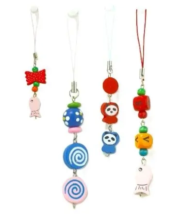 Zawieszki drewniane 5cm mix - ABINO