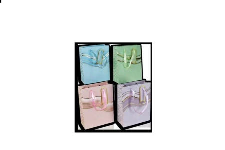 Torebka prezentowa 30x39x12cm MIX - Kalpol