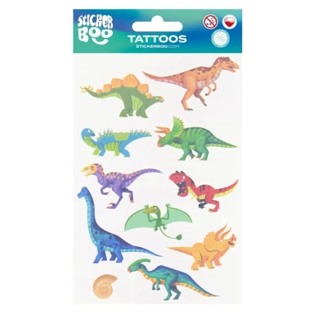 Tatuaże Dinozaury - Sticker Boo