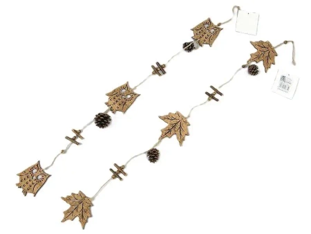 Dekoracja z korka Sowa 85cm MIX - ADAR