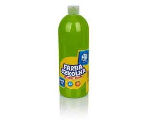 Farba szkolna limonkowa 1000ml ASTRA - ASTRA papiernicze